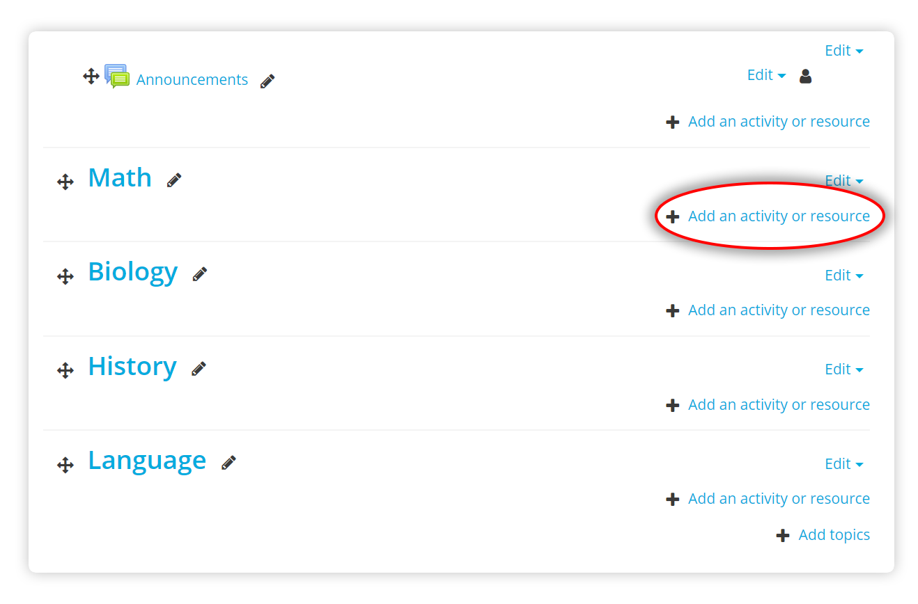 Add activity
