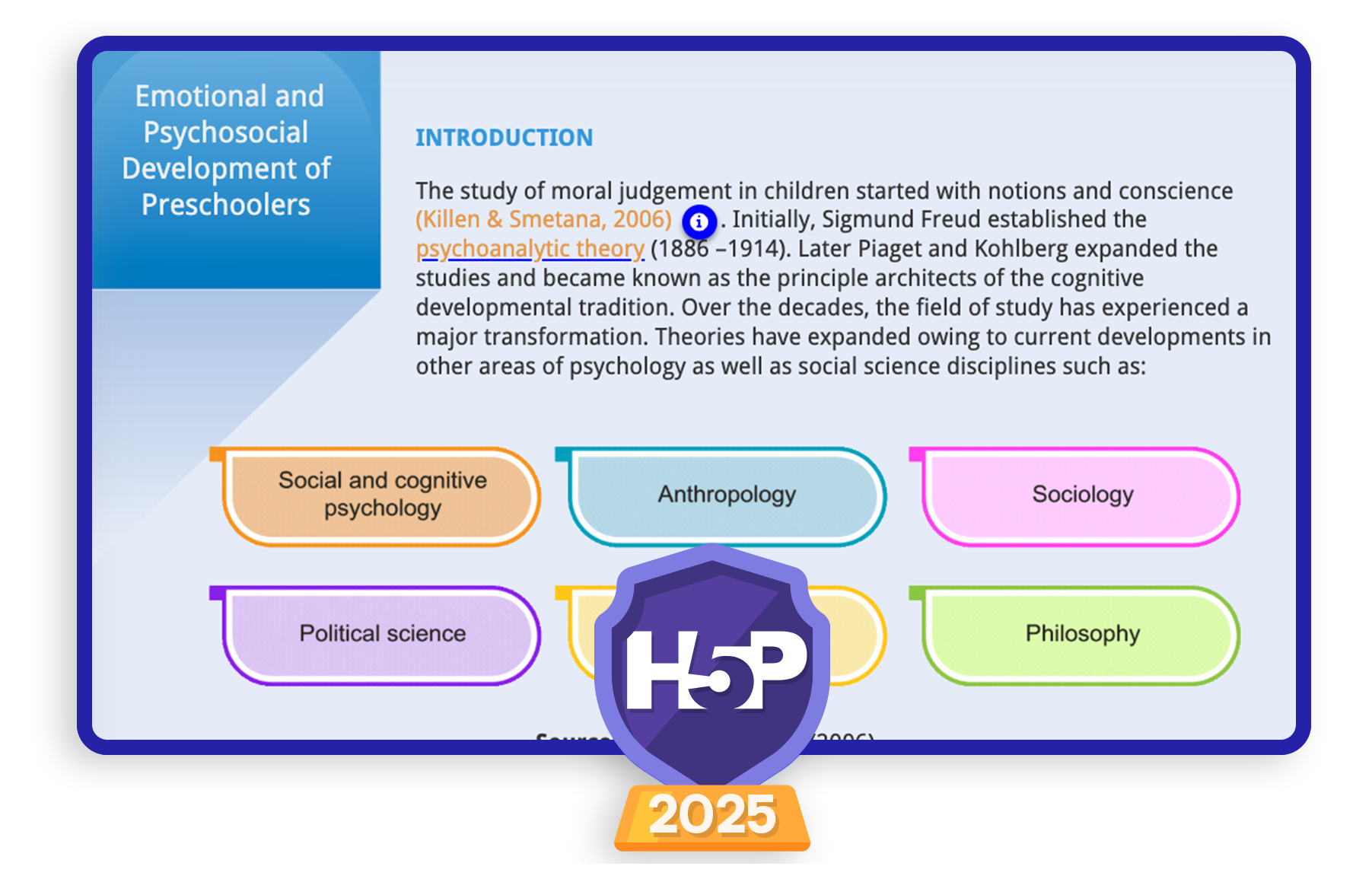 2025 H5P Award - Outstanding Visual Design