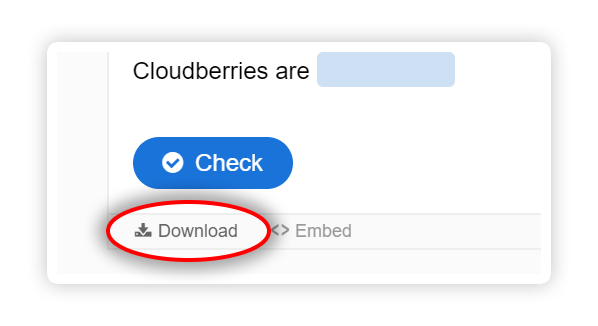 Download content