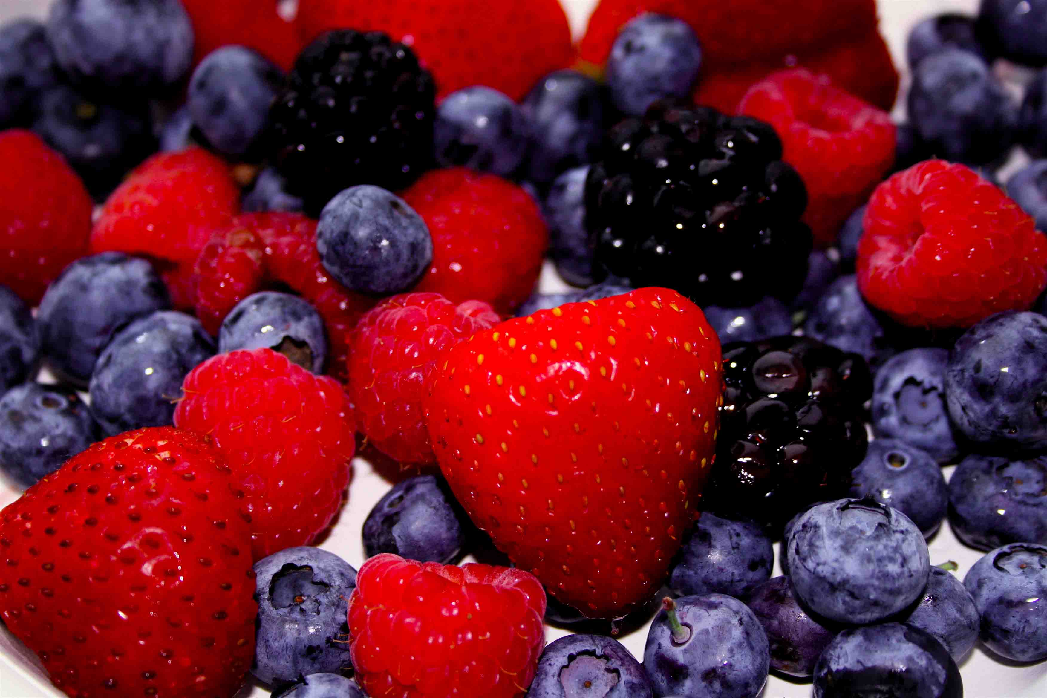 A collection of different types of berries