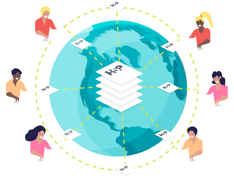 H5P hub illustration